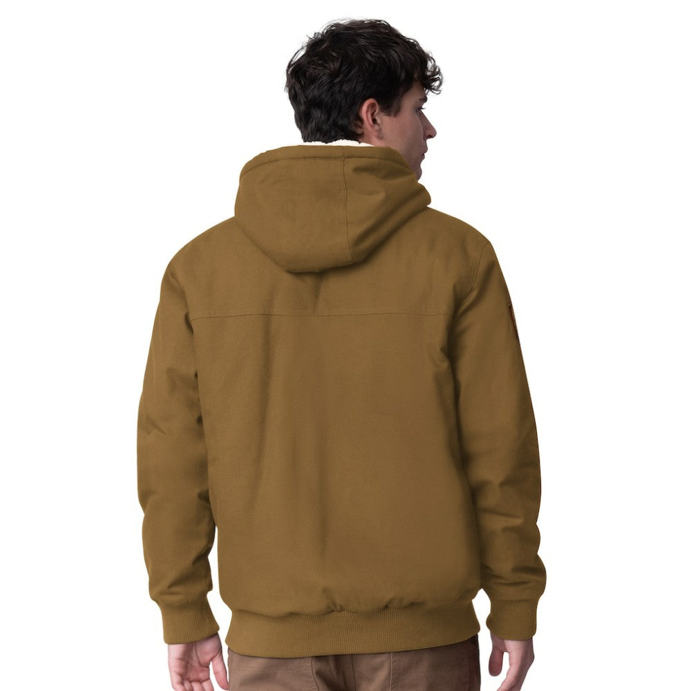 Vegas Golden Knights G-III Sports by Carl Banks Build Up Full-Zip Hoodie Jacket - Tan - NHL