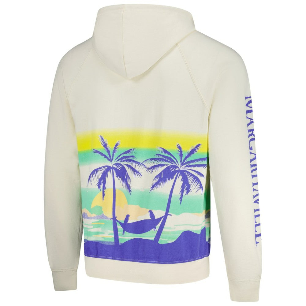 Seattle Kraken Margaritaville Island Dream Peached Pullover Hoodie - Cream - NHL
