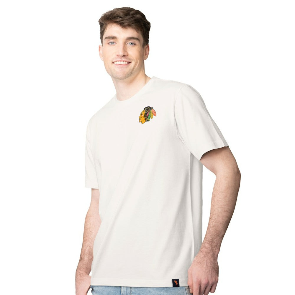 Chicago Blackhawks Margaritaville Time Flies T-Shirt - Cream - NHL
