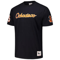 Chad Johnson Cincinnati Bengals Retired Player Nickname T-Shirt Black | Mitchell & Ness