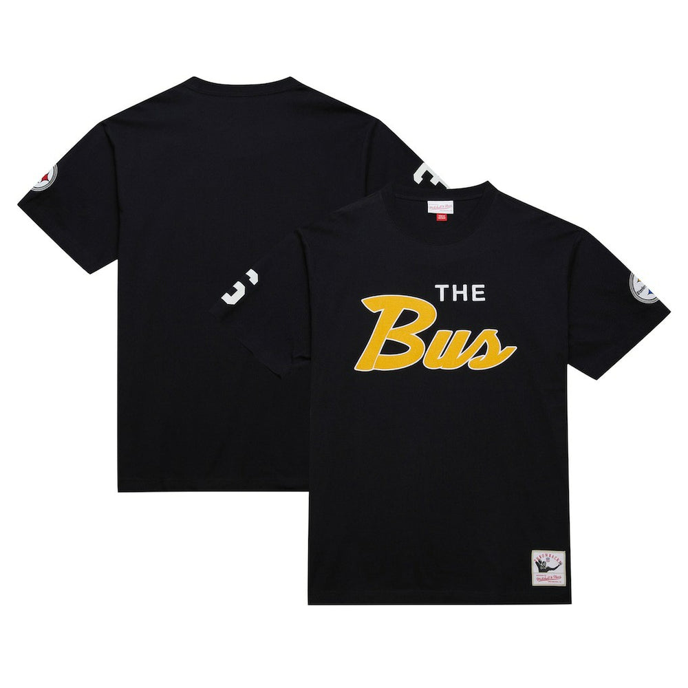 Jerome Bettis Pittsburgh Steelers Retired Player Nickname T-Shirt Black | Mitchell & Ness