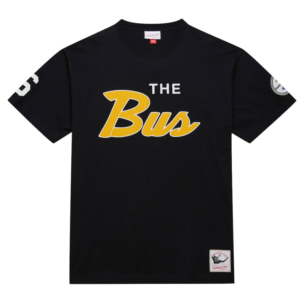 Jerome Bettis Pittsburgh Steelers Retired Player Nickname T-Shirt Black | Mitchell & Ness
