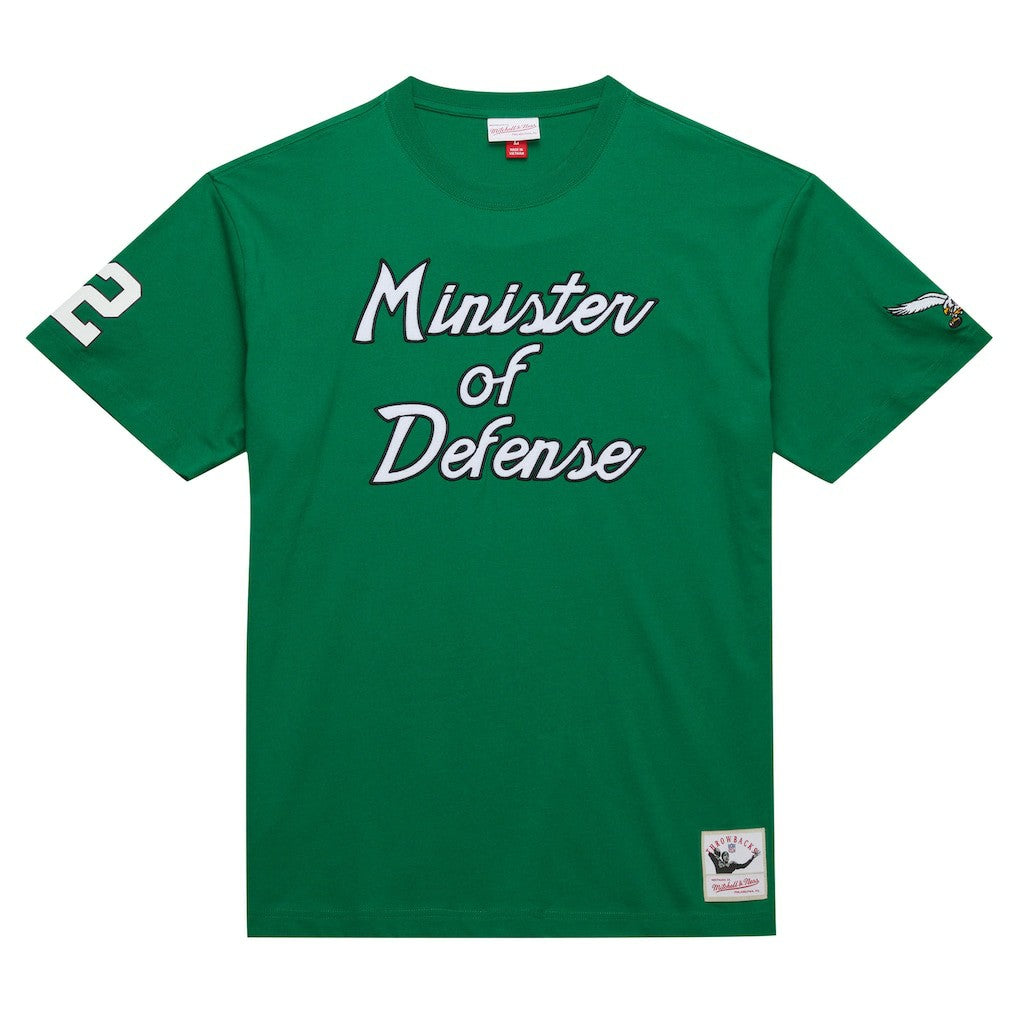 Reggie White Philadelphia Eagles Retired Player Nickname T-Shirt Kelly Green | Mitchell & Ness