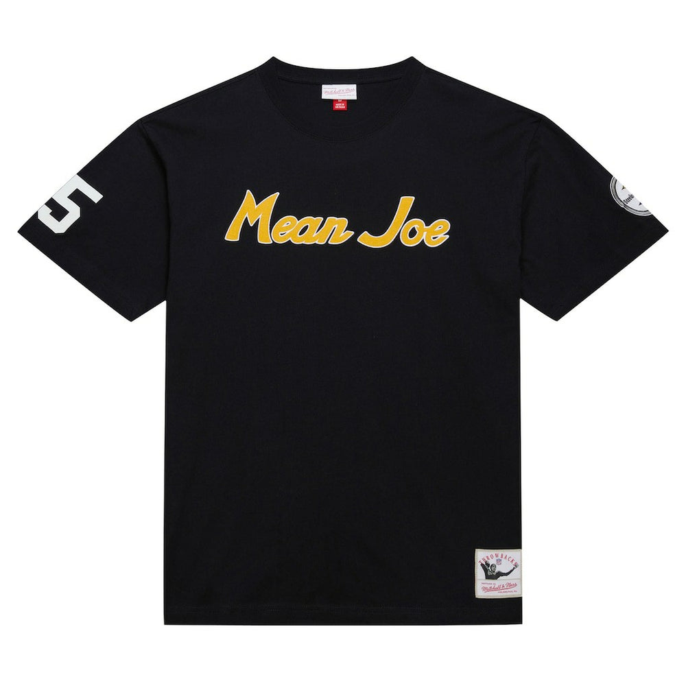 Joe Greene Pittsburgh Steelers Retired Player Nickname T-Shirt Black | Mitchell & Ness
