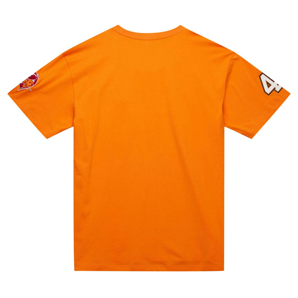 Mike Alstott Tampa Bay Buccaneers Retired Player Nickname T-Shirt Orange | Mitchell & Ness