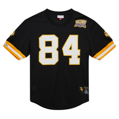 Randy Moss Minnesota Vikings Retired Player Name & Number Mesh Top Black | Mitchell & Ness