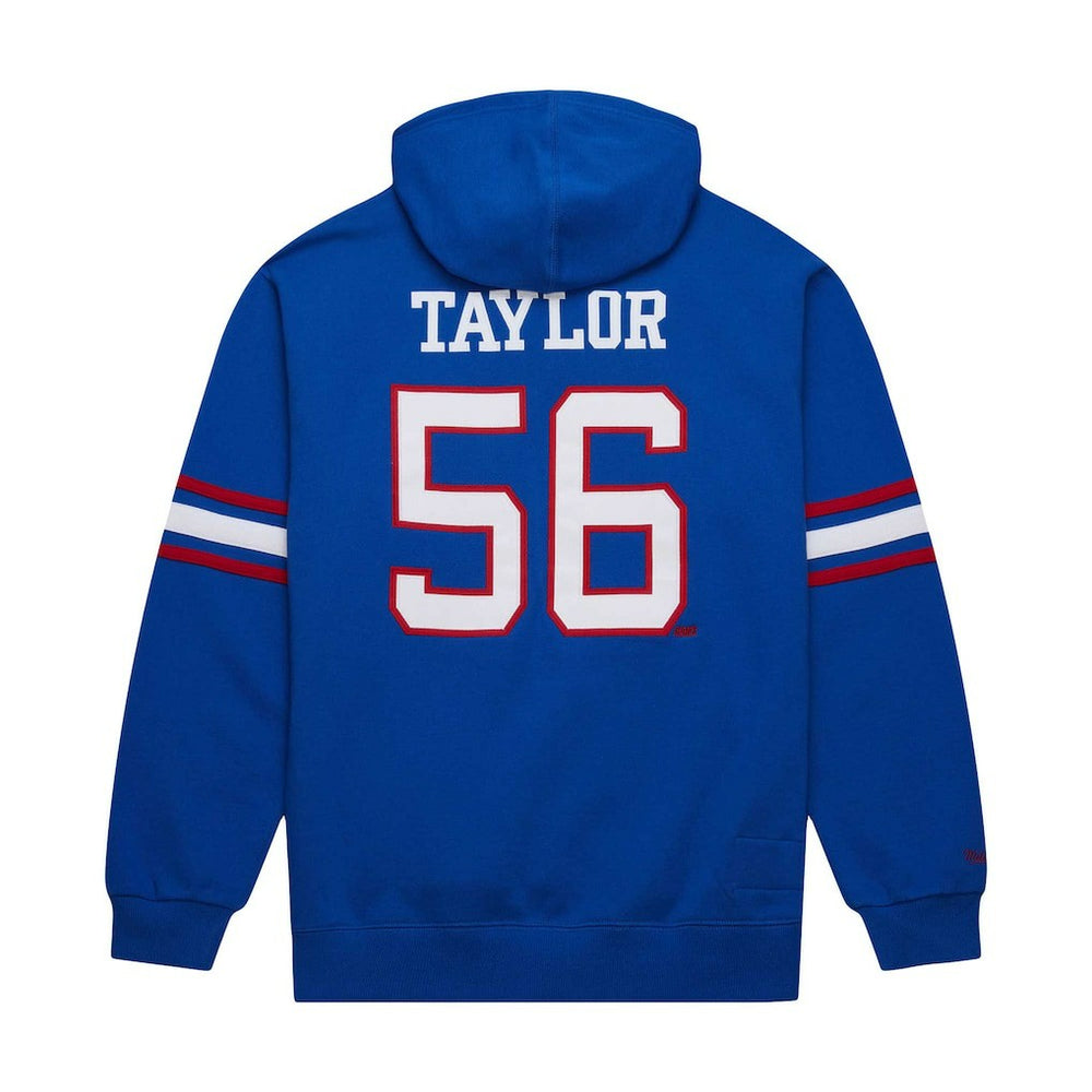 Lawrence Taylor New York Giants Retired Player Name & Number Pullover Hoodie Royal | Mitchell & Ness