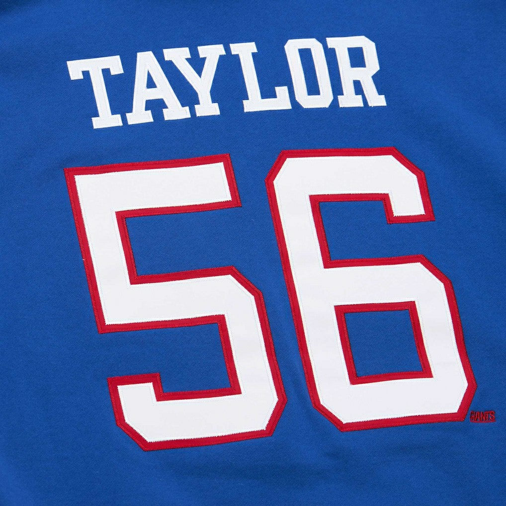 Lawrence Taylor New York Giants Retired Player Name & Number Pullover Hoodie Royal | Mitchell & Ness