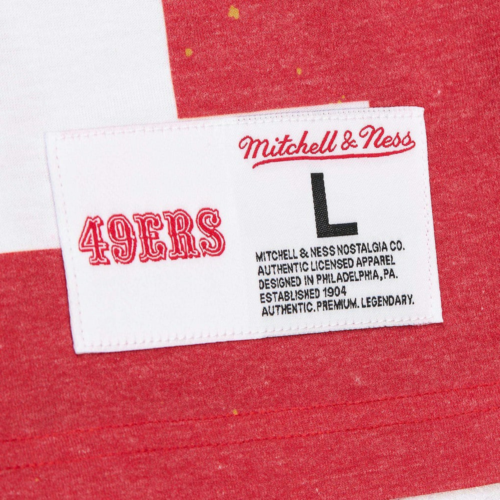 Jerry Rice San Francisco 49ers Burst Retired Player T-Shirt Gray | Mitchell & Ness