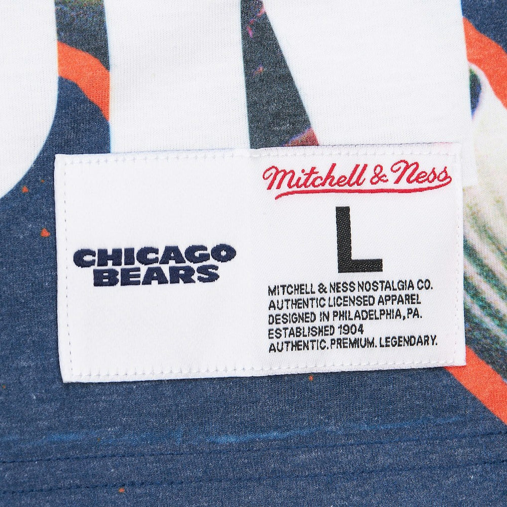 Walter Payton Chicago Bears Burst Retired Player T-Shirt Gray | Mitchell & Ness