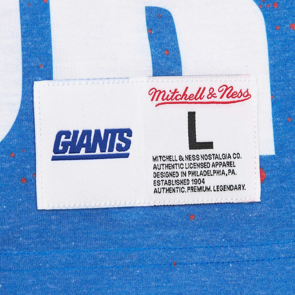 Lawrence Taylor New York Giants Burst Retired Player T-Shirt Gray | Mitchell & Ness