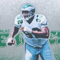 Reggie White Philadelphia Eagles Burst Retired Player T-Shirt Gray | Mitchell & Ness