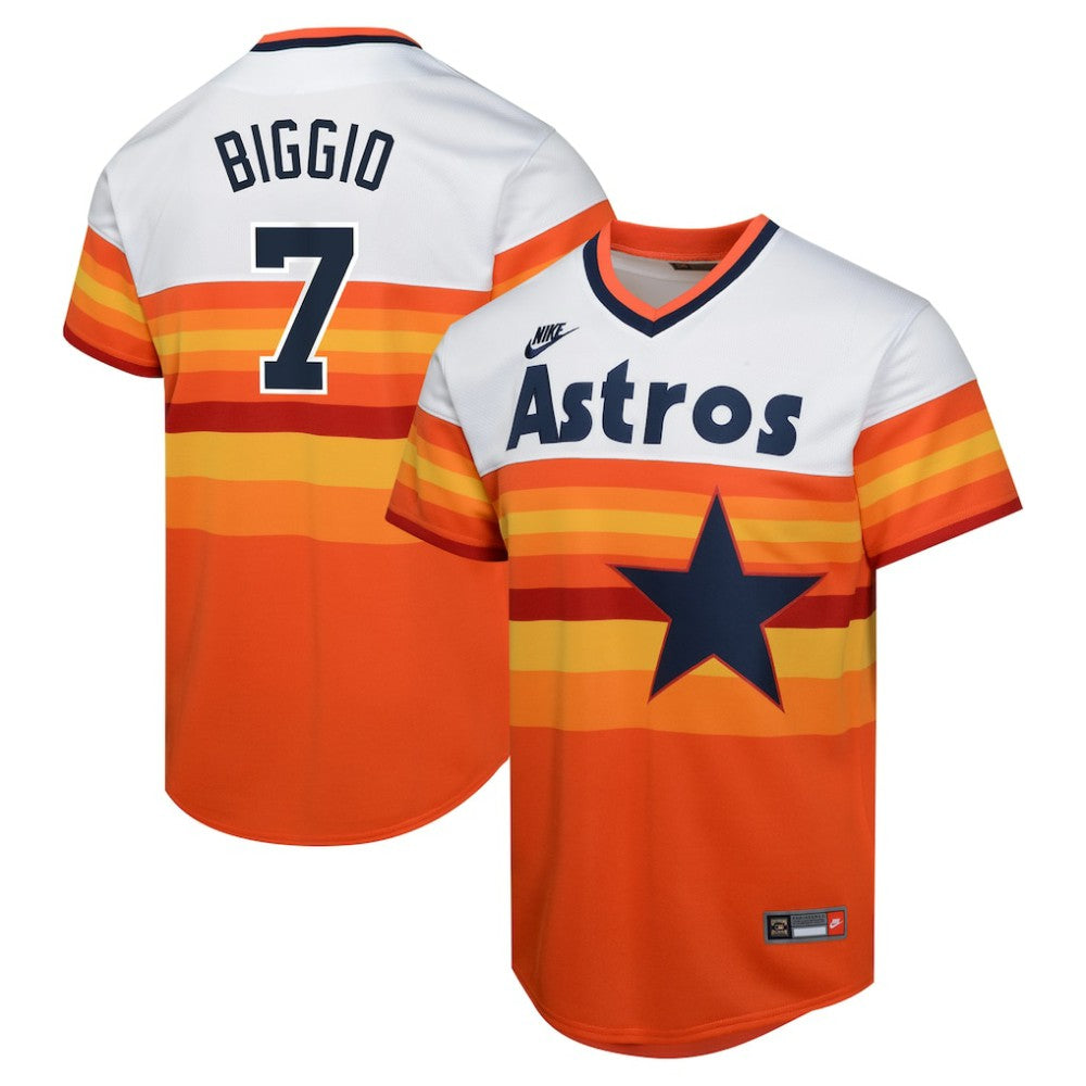Craig Biggio Houston Astros Nike Youth Cooperstown Collection Limited Player Jersey - MLB