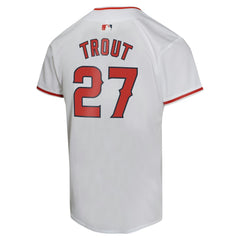 Mike Trout Los Angeles Angels Nike Youth Home Game Player Jersey - MLB
