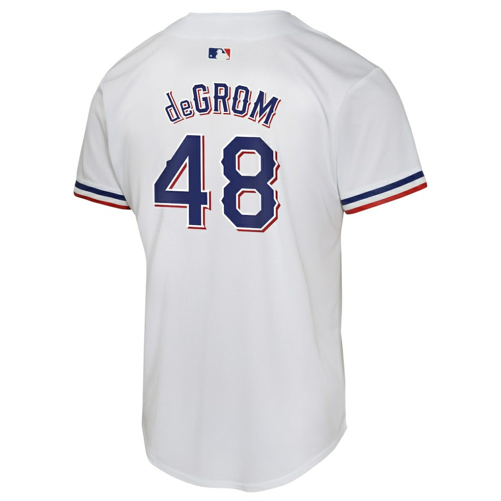Jacob deGrom Texas Rangers Nike Youth Home Game Player Jersey - MLB
