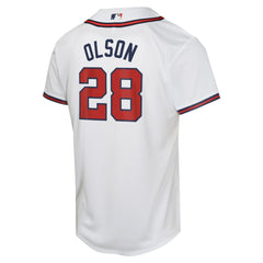 Matt Olson Atlanta Braves Nike Youth Home Game Player Jersey - MLB