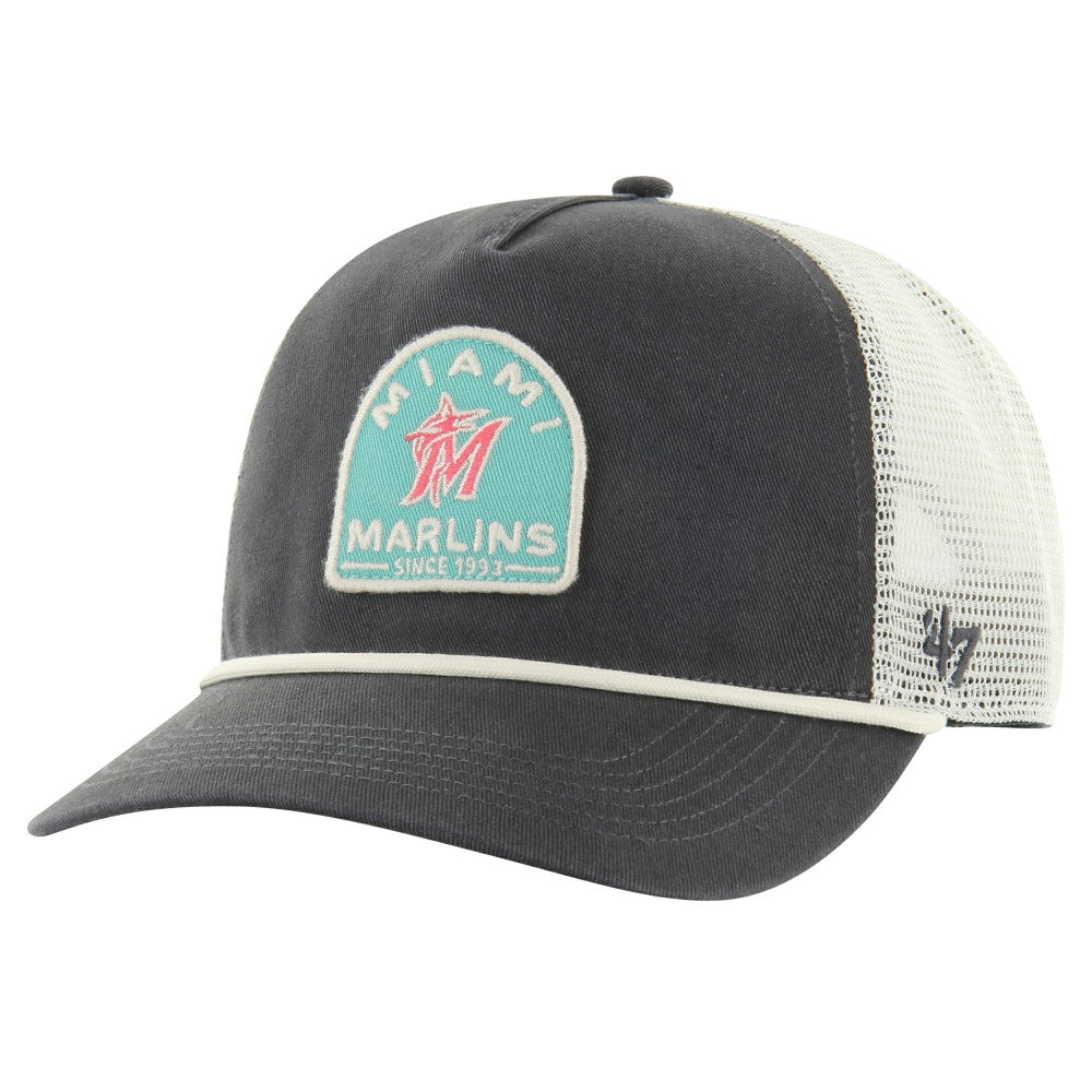 Miami Marlins '47 Cypress Trucker Hitch Adjustable Hat - MLB