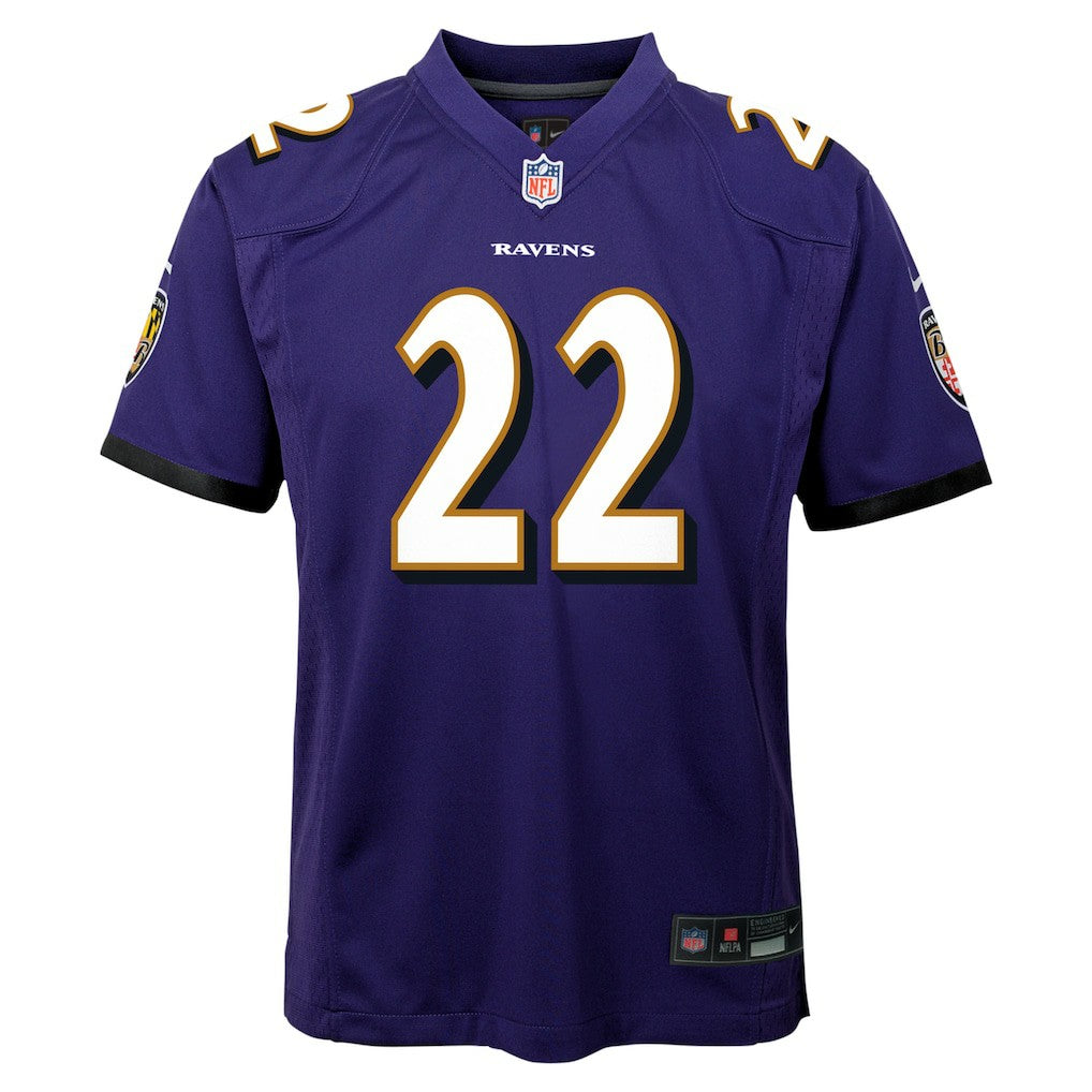 Derrick Henry Baltimore Ravens Youth Game Jersey Purple | Nike for Sale