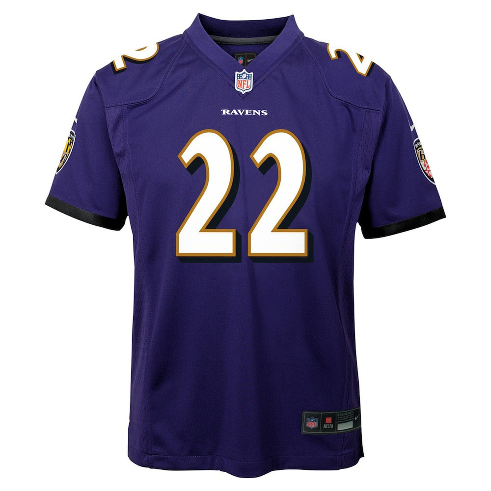 Derrick Henry Baltimore Ravens Youth Game Jersey Purple | Nike for Sale
