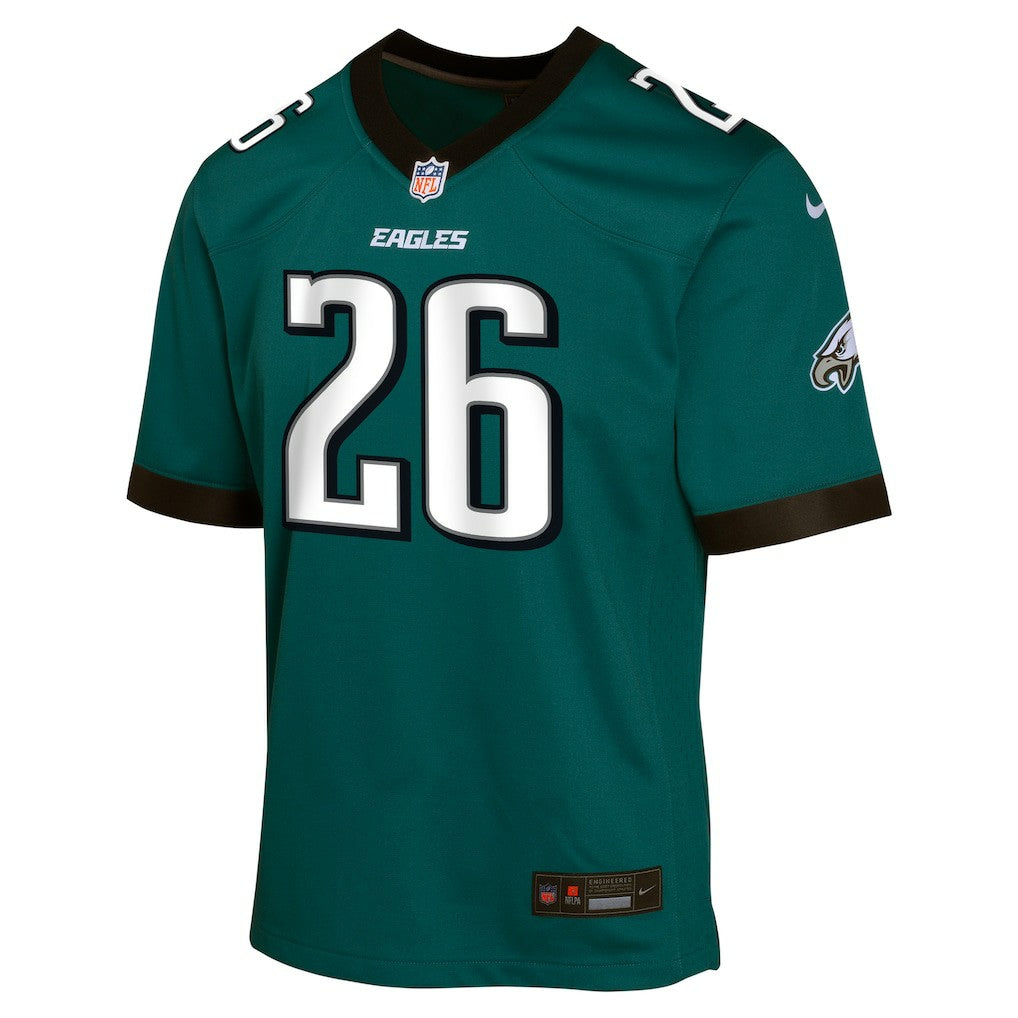 Saquon Barkley Philadelphia Eagles Youth Game Jersey Green | Nike for Sale
