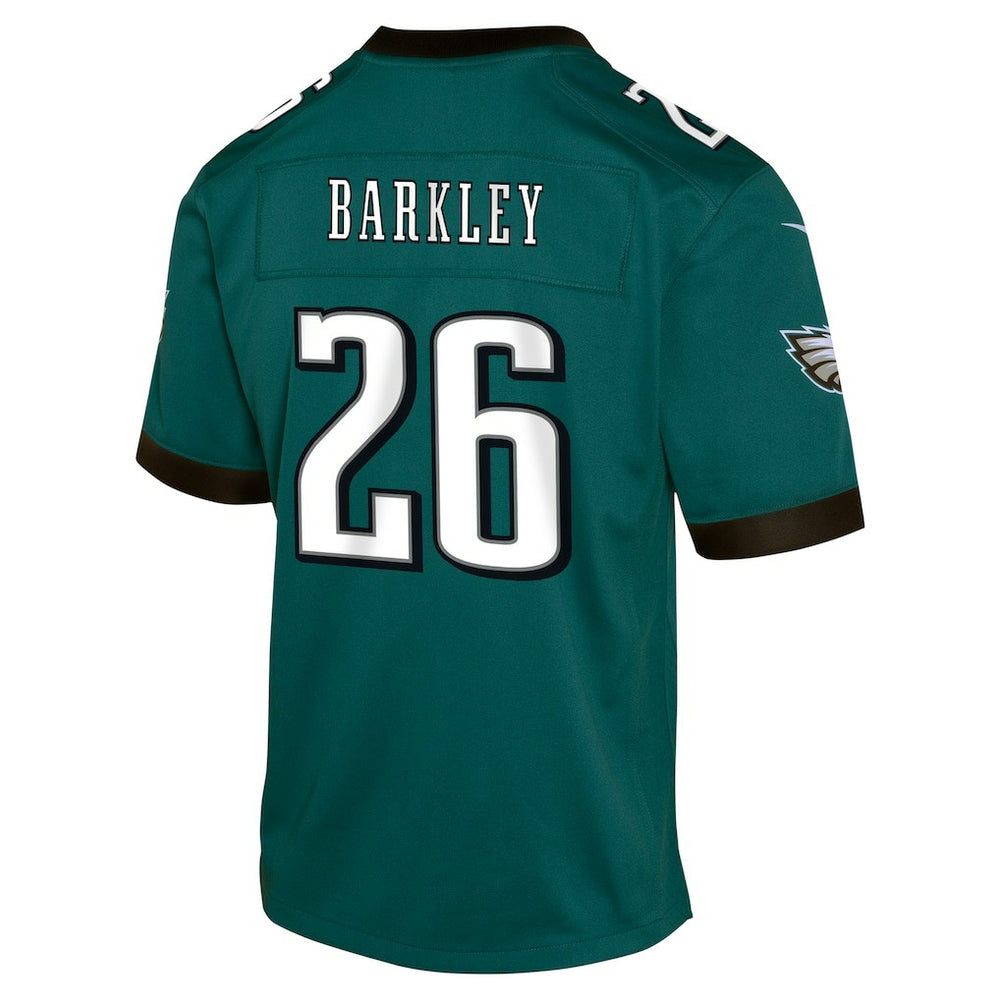 Saquon Barkley Philadelphia Eagles Youth Game Jersey Green | Nike for Sale