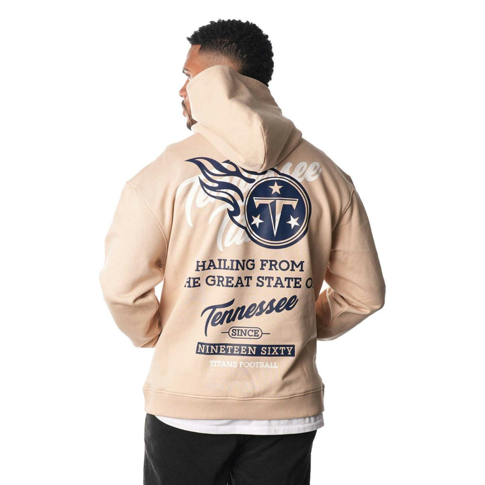 Tennessee Titans The Wild Collective Unisex Fleece Pullover Hoodie Cream | NFL