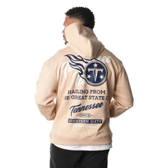 Tennessee Titans The Wild Collective Unisex Fleece Pullover Hoodie Cream | NFL