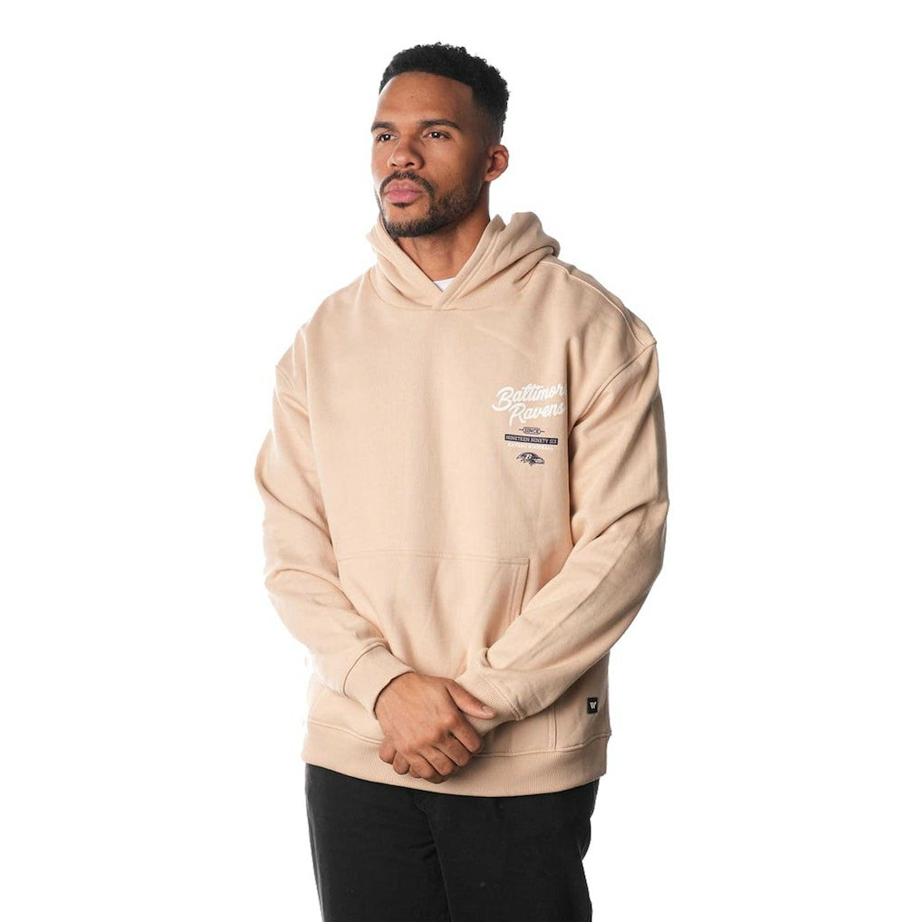 Baltimore Ravens The Wild Collective Unisex Fleece Pullover Hoodie Cream | NFL