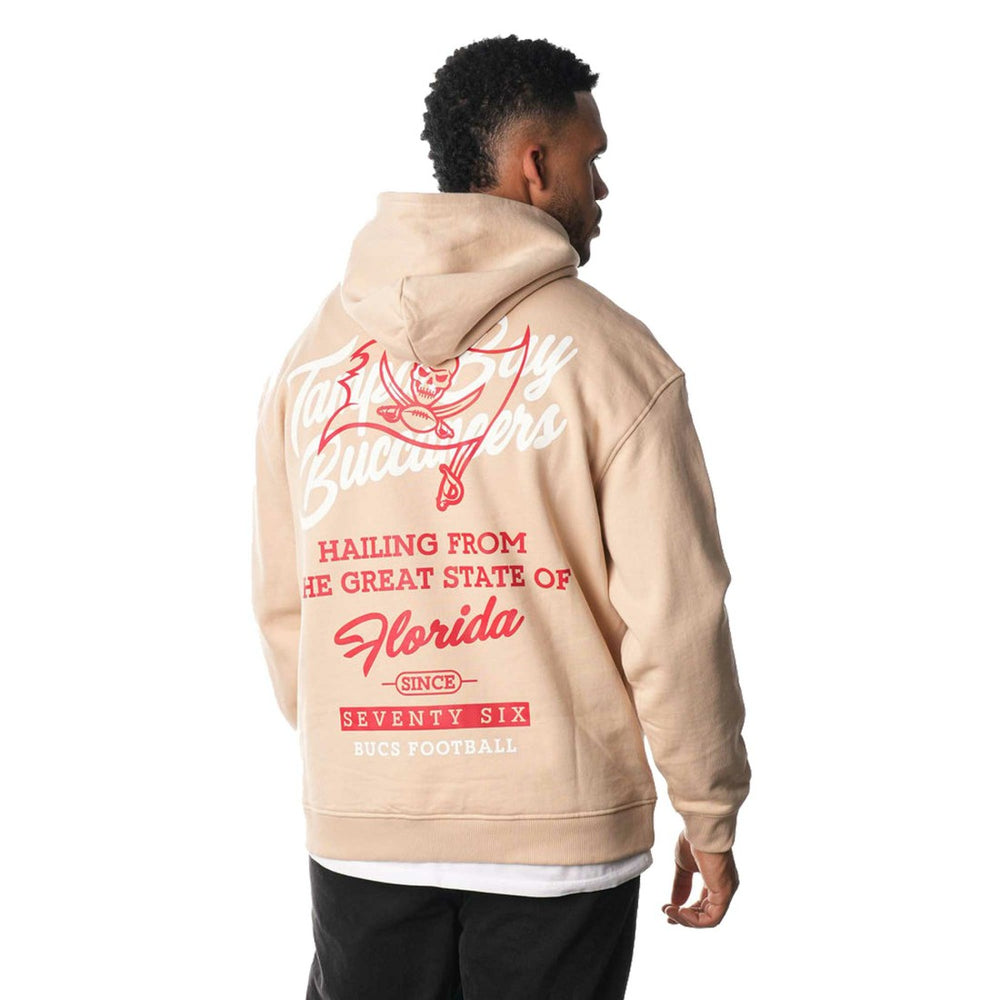 Tampa Bay Buccaneers The Wild Collective Unisex Fleece Pullover Hoodie Cream | NFL