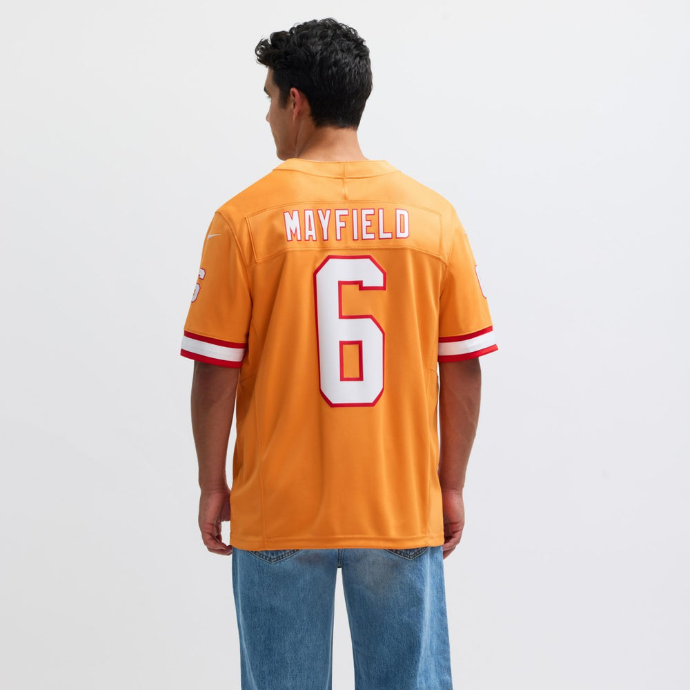 Baker Mayfield Tampa Bay Buccaneers 2nd Alternate Vapor F.U.S.E. Limited Jersey Orange | Nike for Sale