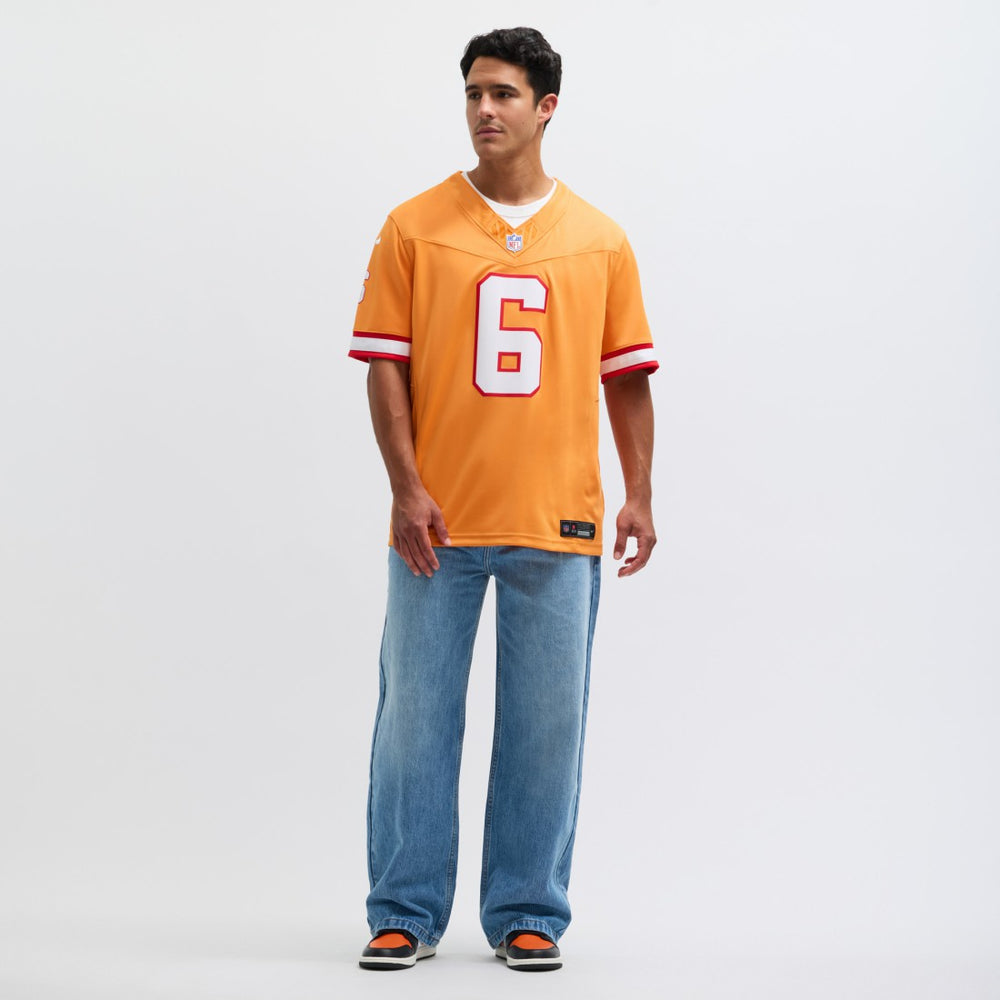 Baker Mayfield Tampa Bay Buccaneers 2nd Alternate Vapor F.U.S.E. Limited Jersey Orange | Nike for Sale