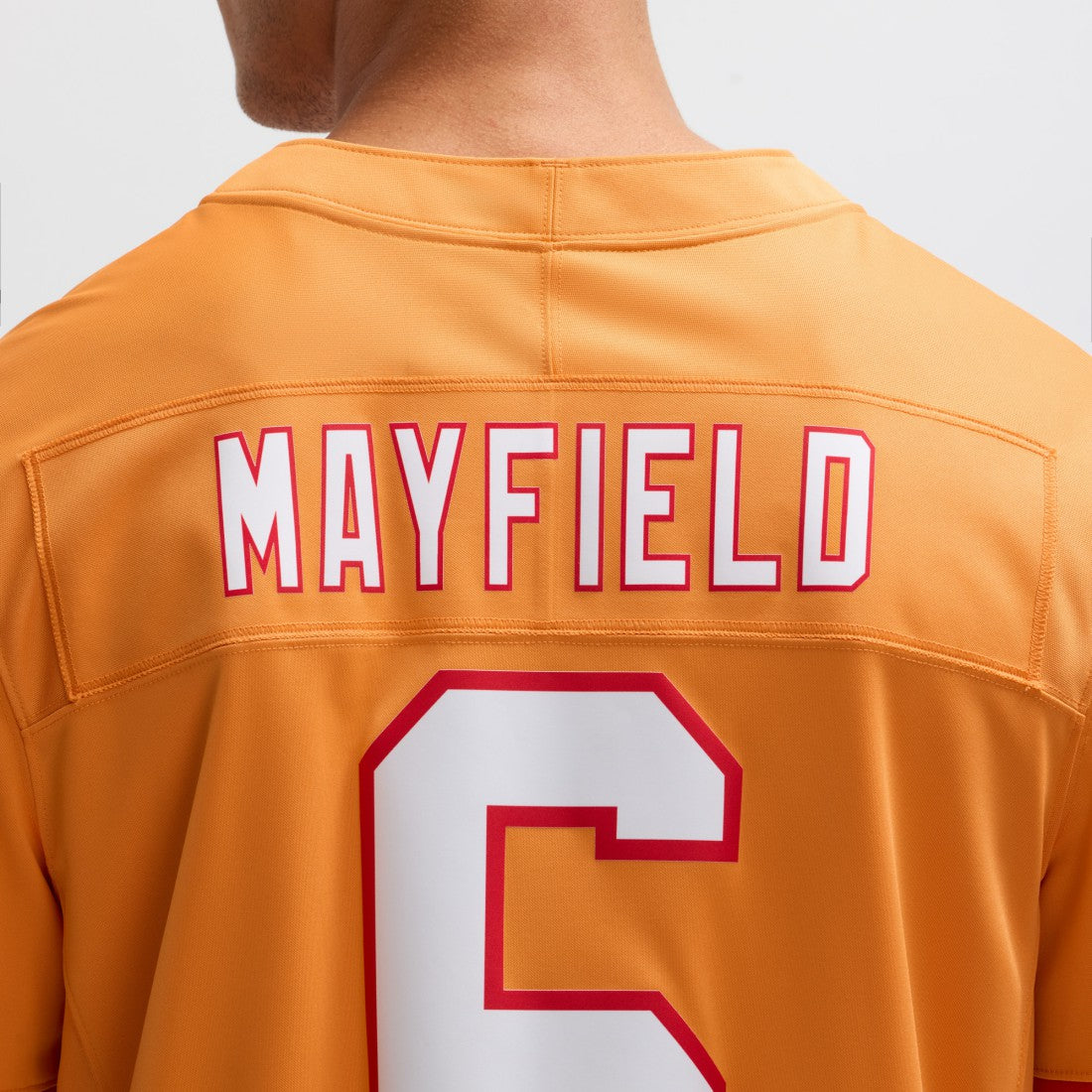 Baker Mayfield Tampa Bay Buccaneers 2nd Alternate Vapor F.U.S.E. Limited Jersey Orange | Nike for Sale