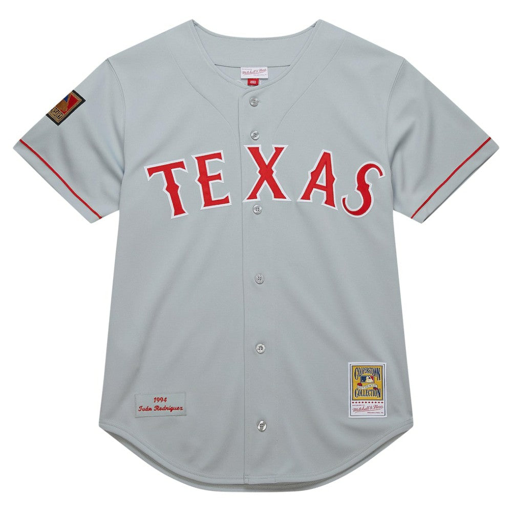 Ivan RodriguezTexas Rangers Mitchell & Ness 1994 Cooperstown Collection Authentic Dark Jersey - MLB