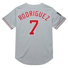 Ivan RodriguezTexas Rangers Mitchell & Ness 1994 Cooperstown Collection Authentic Dark Jersey - MLB