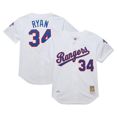 Nolan Ryan Texas Rangers Mitchell & Ness 1993 Cooperstown Collection Authentic Jersey - MLB