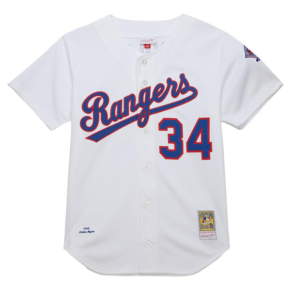 Nolan Ryan Texas Rangers Mitchell & Ness 1993 Cooperstown Collection Authentic Jersey - MLB