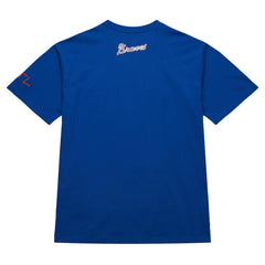 Hank Aaron Atlanta Braves Mitchell & Ness Cooperstown Collection Heavyweight Premium Player Vintage Logo T-Shirt - MLB
