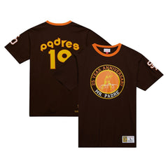 San Diego Padres Mitchell & Ness Cooperstown Collection Player Legends Ringer T-Shirt - MLB