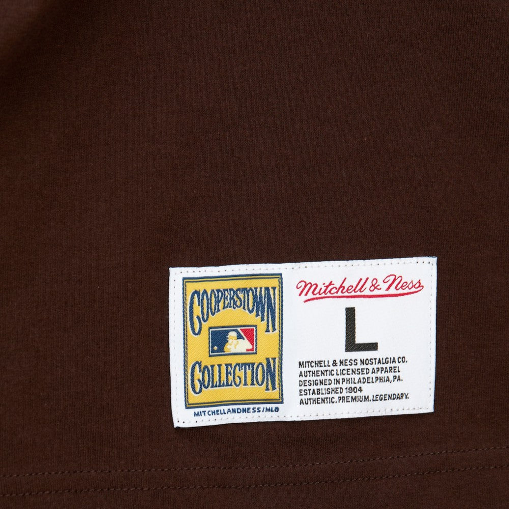 San Diego Padres Mitchell & Ness Cooperstown Collection Player Legends Ringer T-Shirt - MLB