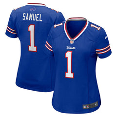 Curtis Samuel Buffalo Bills Women's Game Jersey Royal | Nike for Sale