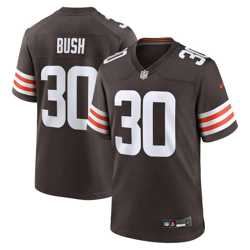 Devin Bush Cleveland Browns Game Jersey Brown | Nike for Sale