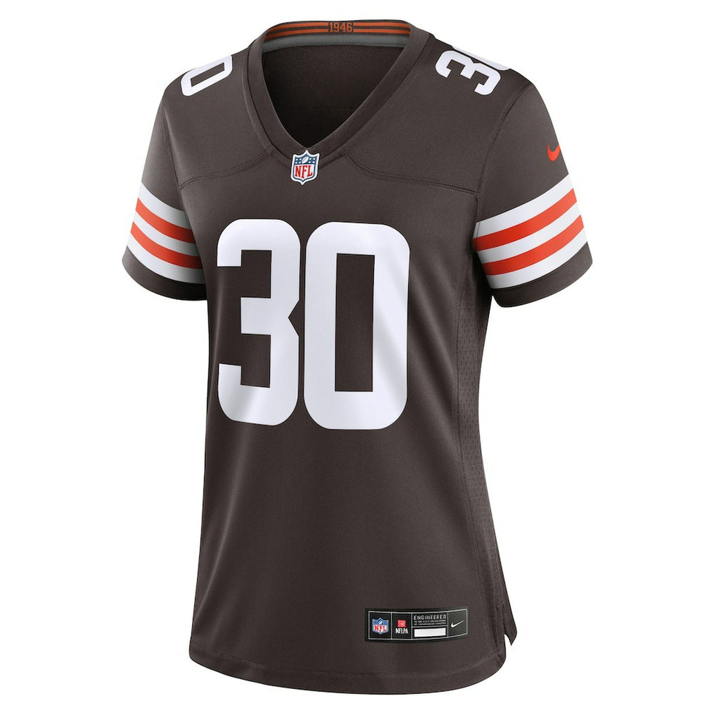 Devin Bush Cleveland Browns Women's Game Jersey Brown | Nike for Sale
