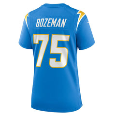 Bradley Bozeman Los Angeles Chargers Women's Game Jersey Powder Blue | Nike for Sale