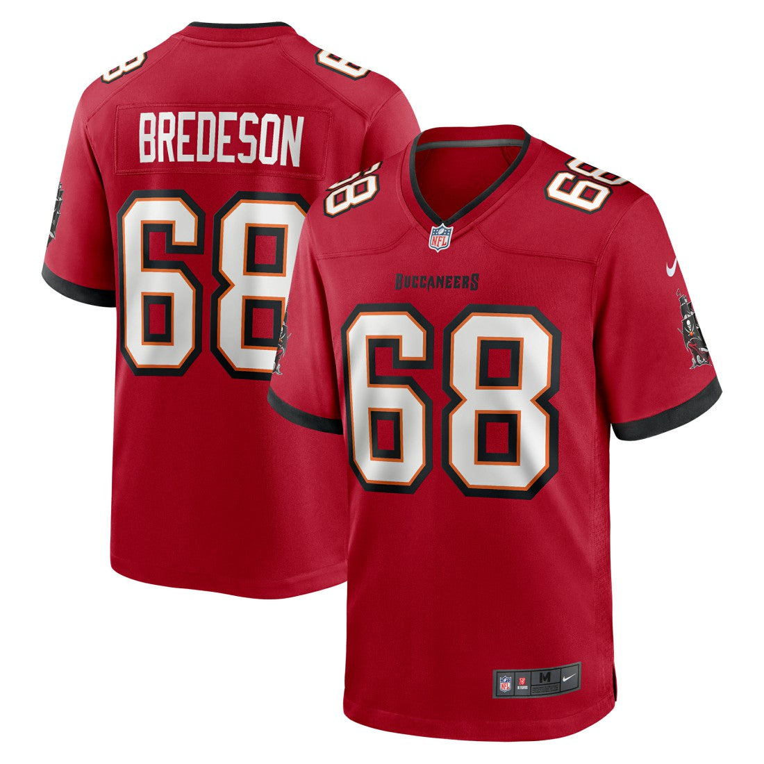 Ben Bredeson Tampa Bay Buccaneers Game Jersey Red | Nike for Sale