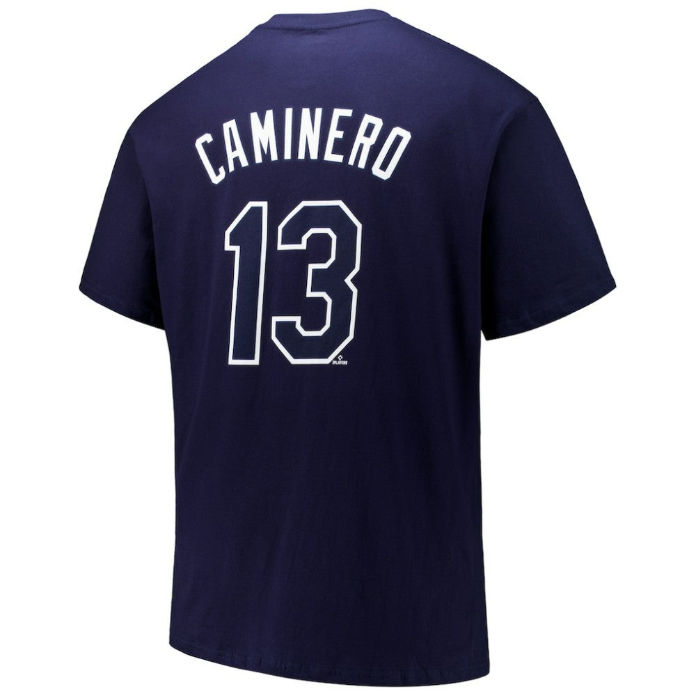 Junior Caminero Tampa Bay Rays Fanatics Big & Tall Name & Number T-Shirt - MLB
