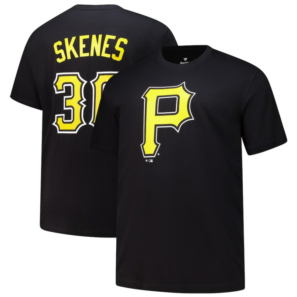 Paul Skenes Pittsburgh Pirates Fanatics Big & Tall Name & Number T-Shirt - MLB