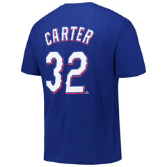Evan Carter Texas Rangers Fanatics Big & Tall Name & Number T-Shirt - MLB