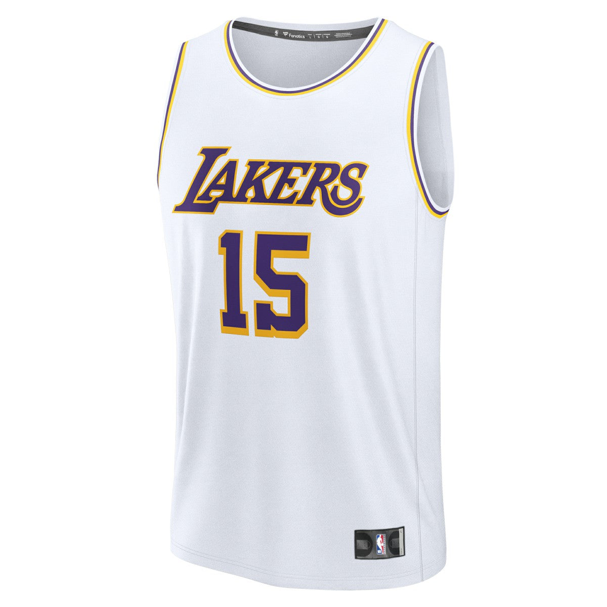 Austin Reaves Los Angeles Lakers Fast Break Replica Player Jersey Association Edition White - NBA