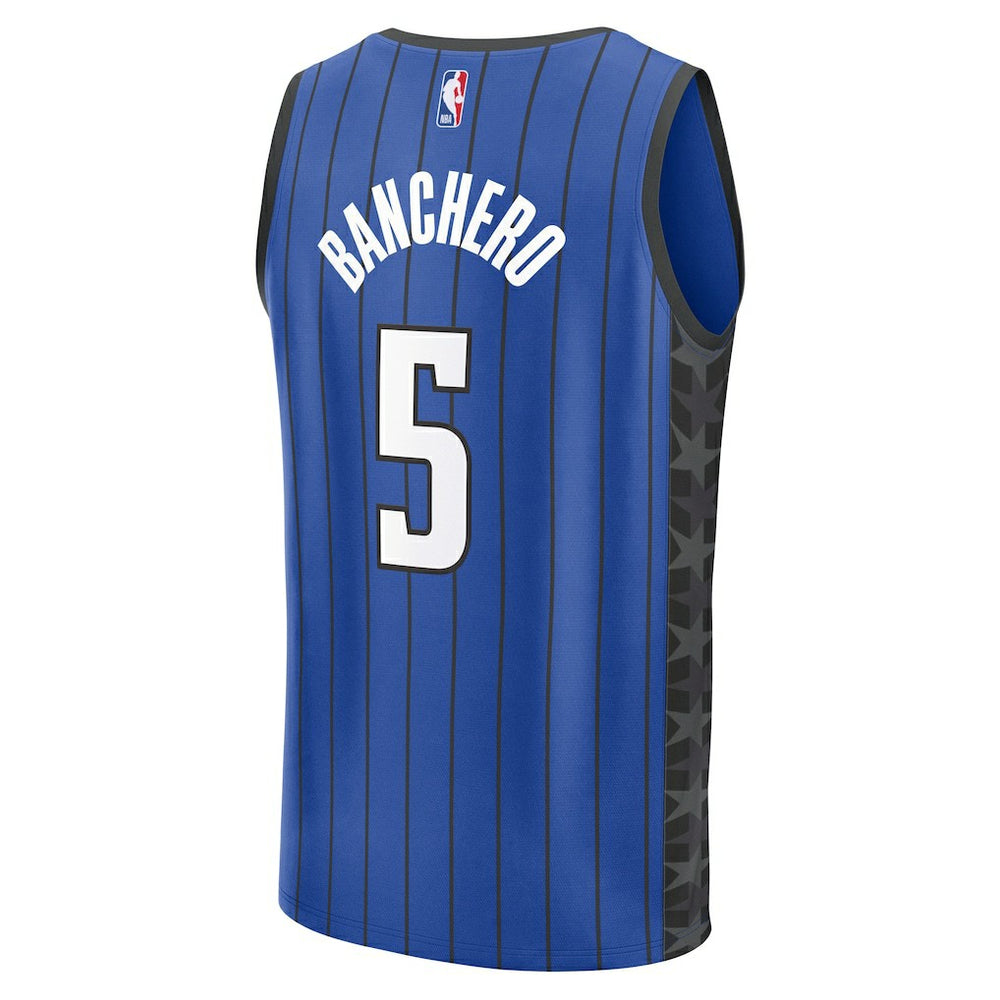 Paolo Banchero Orlando Magic Fast Break Replica Player Jersey Statement Edition Blue - NBA