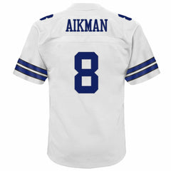 Troy Aikman Dallas Cowboys Youth 1992 Legacy Jersey White | Mitchell & Ness